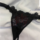 Kit 10 Calcinhas Fio Dental com Renda | Coração Bordado e Ajuste Regulável