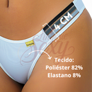 Kit 50 Calcinhas Fio Dental Sexy de Microfibra | Elástico Lateral Confortável