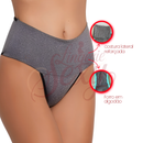 Kit 100 Calcinhas Modeladoras Cós Alto | Compressão Leve Fitness