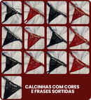 Kit de Calcinhas que Brilham no Escuro Neon com Frases Apimentadas