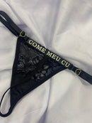 Kit de Calcinhas que Brilham no Escuro Neon com Frases Apimentadas